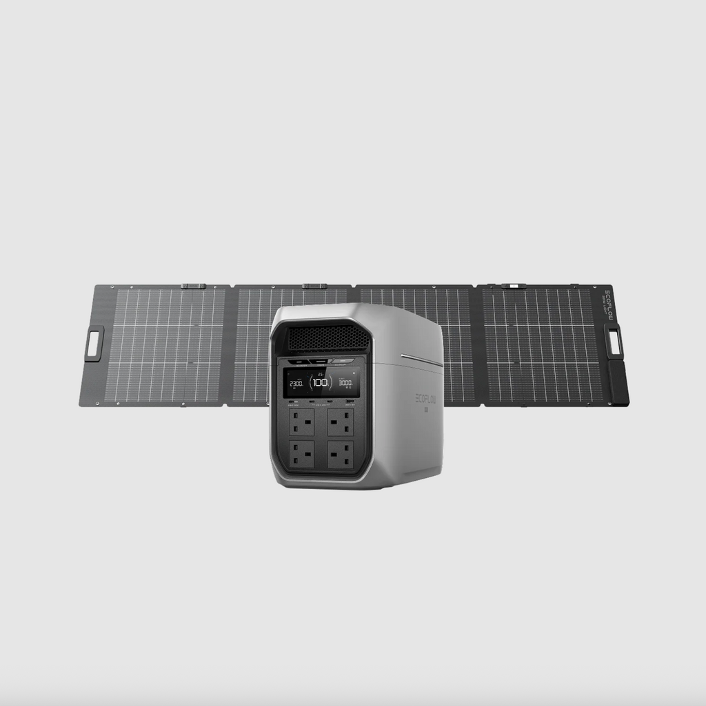 EcoFlow DELTA 3 Max Portable Power Station 2048Wh LiFePO4 Solar Generator Home Backup Camping UK